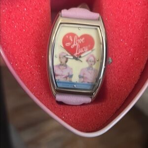 I Love Lucy Pink Wristwatch